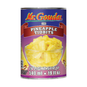 MR GOUDAS PINEAPPLE TIDBITS  15240